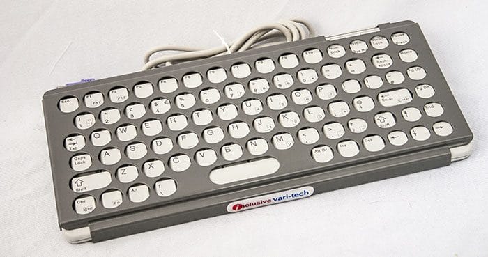 Een digitaal toegankelijk toetsenbord