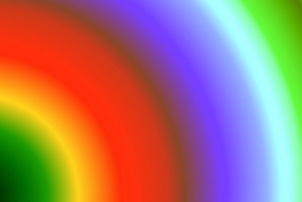 radiant color background